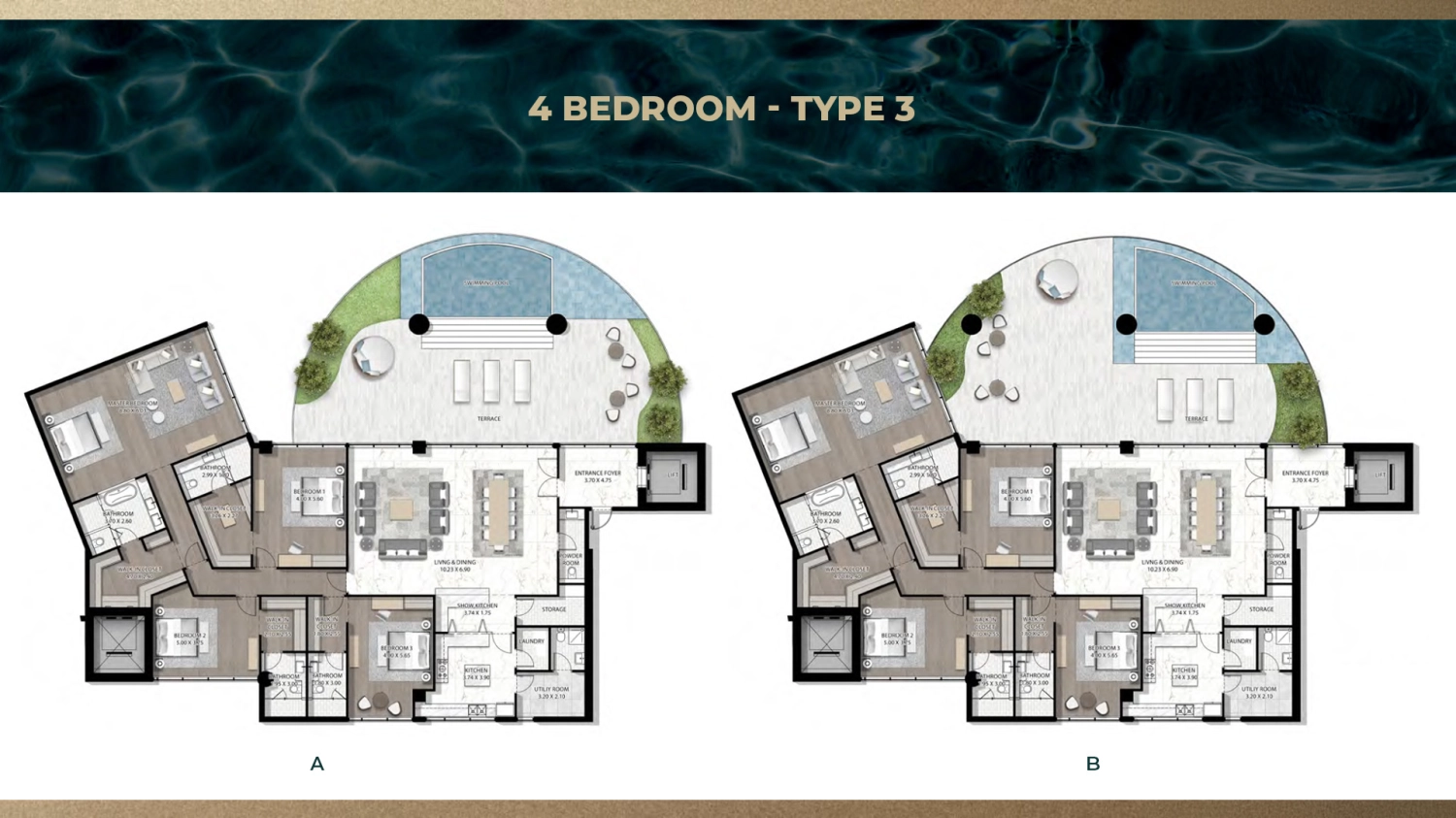 4 BR - Type A